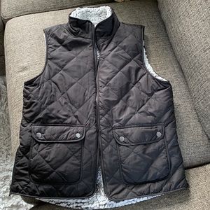 Black Quilted Women’s Vest
